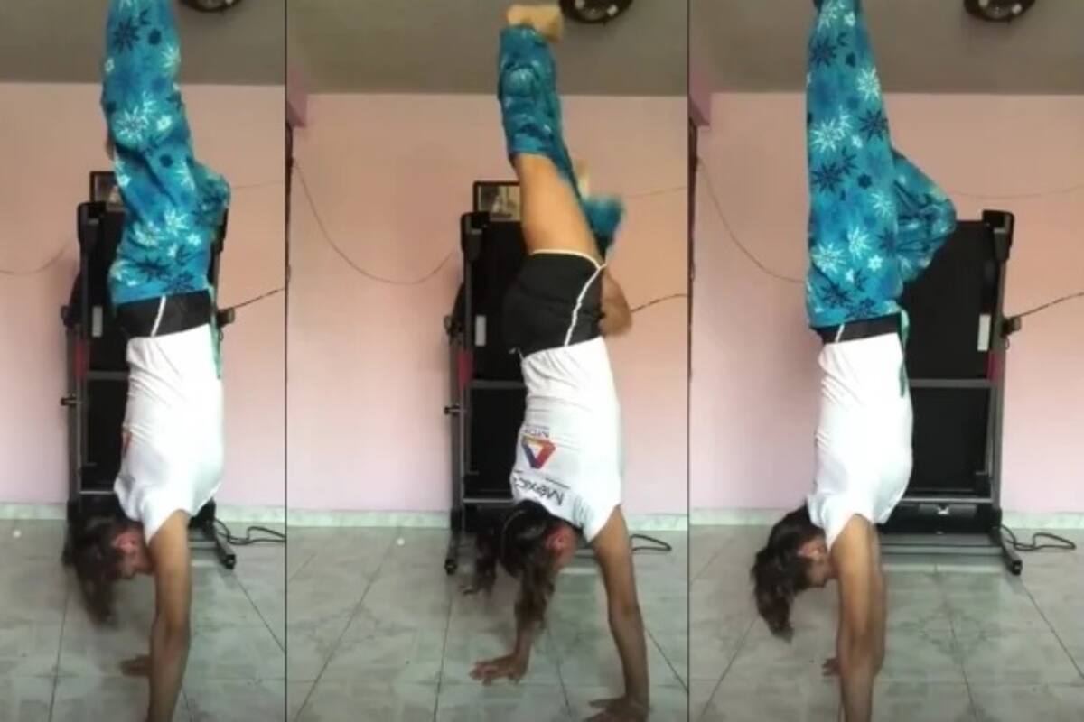 Clavadista mexicana cumple con reto viral de Simone Biles