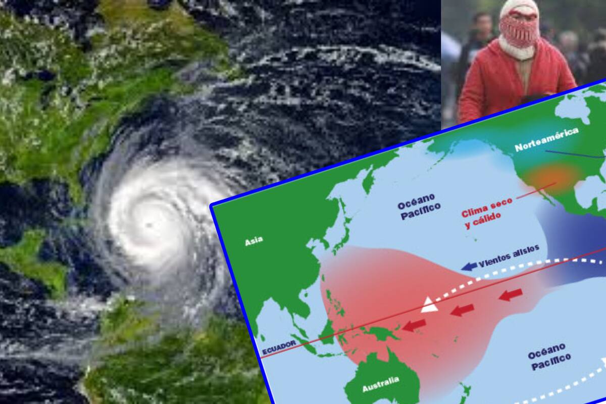 Invierno extremo: La Niña afectará temperaturas y lluvias en México