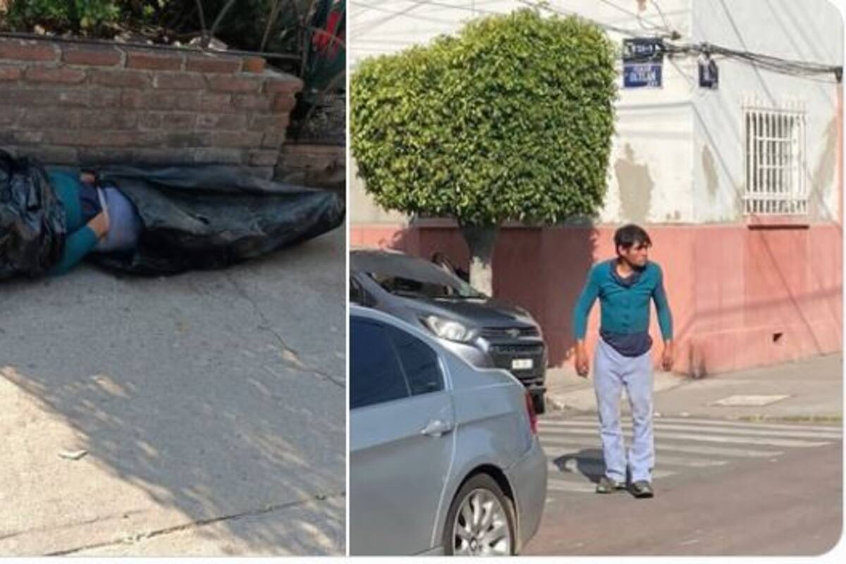 CDMX: Vecinos creían que hombre embolsado estaba asesinado, y él se molestó porque no lo dejaban dormir