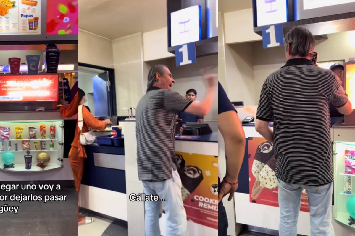 Señor EXPLOTA en Cinépolis porque llevaba esperando en fila exclusiva más de 40 minutos