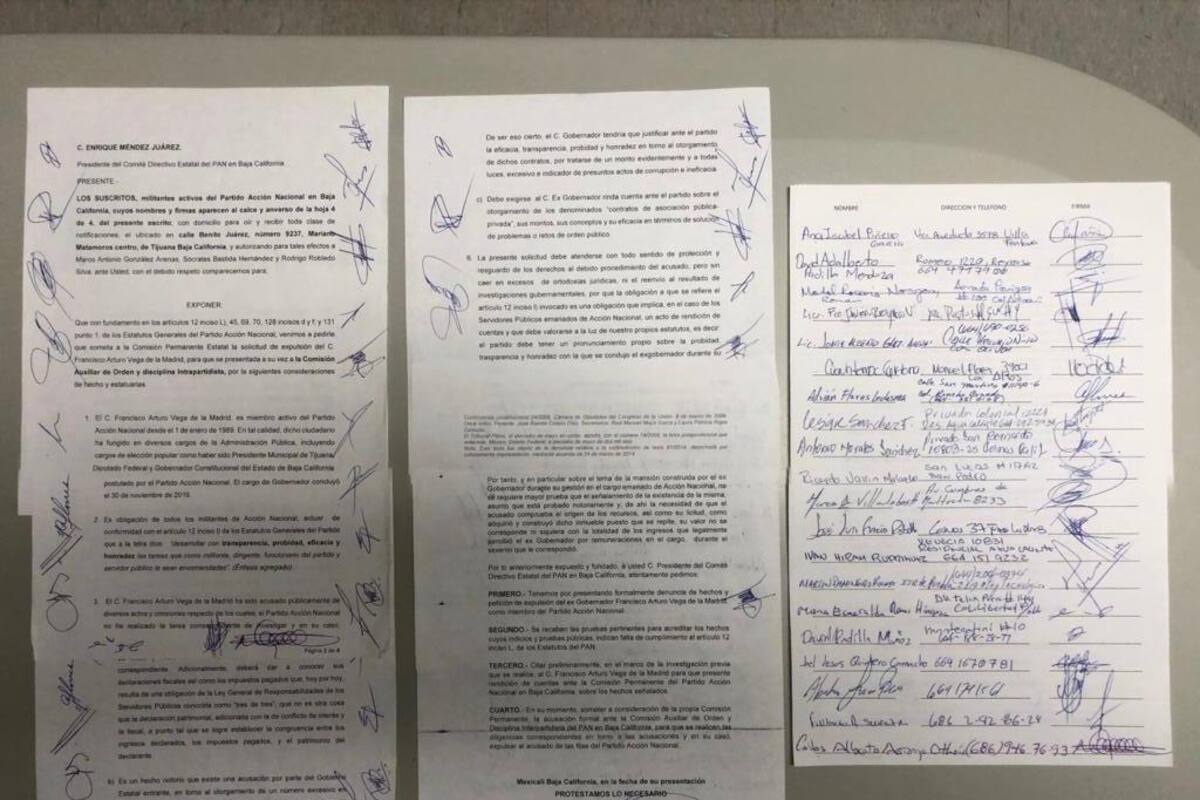 Exigen panistas que se presente ex Gobernador ante la justicia