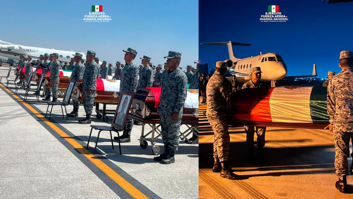 Secretaría de la Defensa Nacional realizó ceremonia de honores fúnebres a 25 militares que murieron el 22 de febrero en operativo contra Nemesio Oseguera Cervantes en Tapalpa, Jalisco
