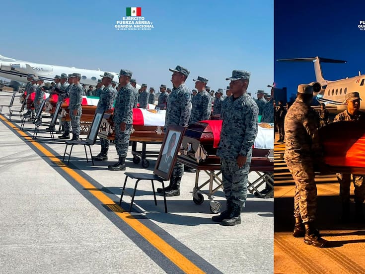 Secretaría de la Defensa Nacional realizó ceremonia de honores fúnebres a 25 militares que murieron el 22 de febrero en operativo contra Nemesio Oseguera Cervantes en Tapalpa, Jalisco