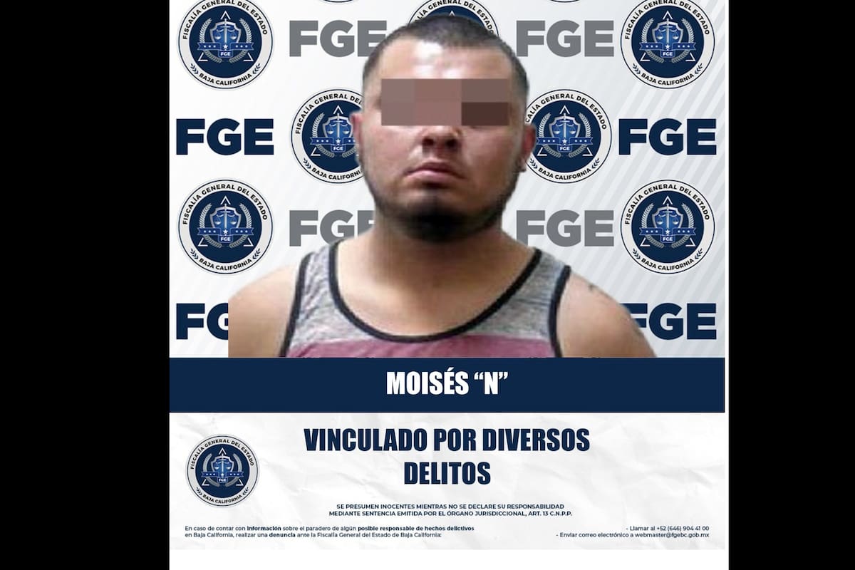 Lo vinculan por robo, lesiones y ataque con arma en Mexicali