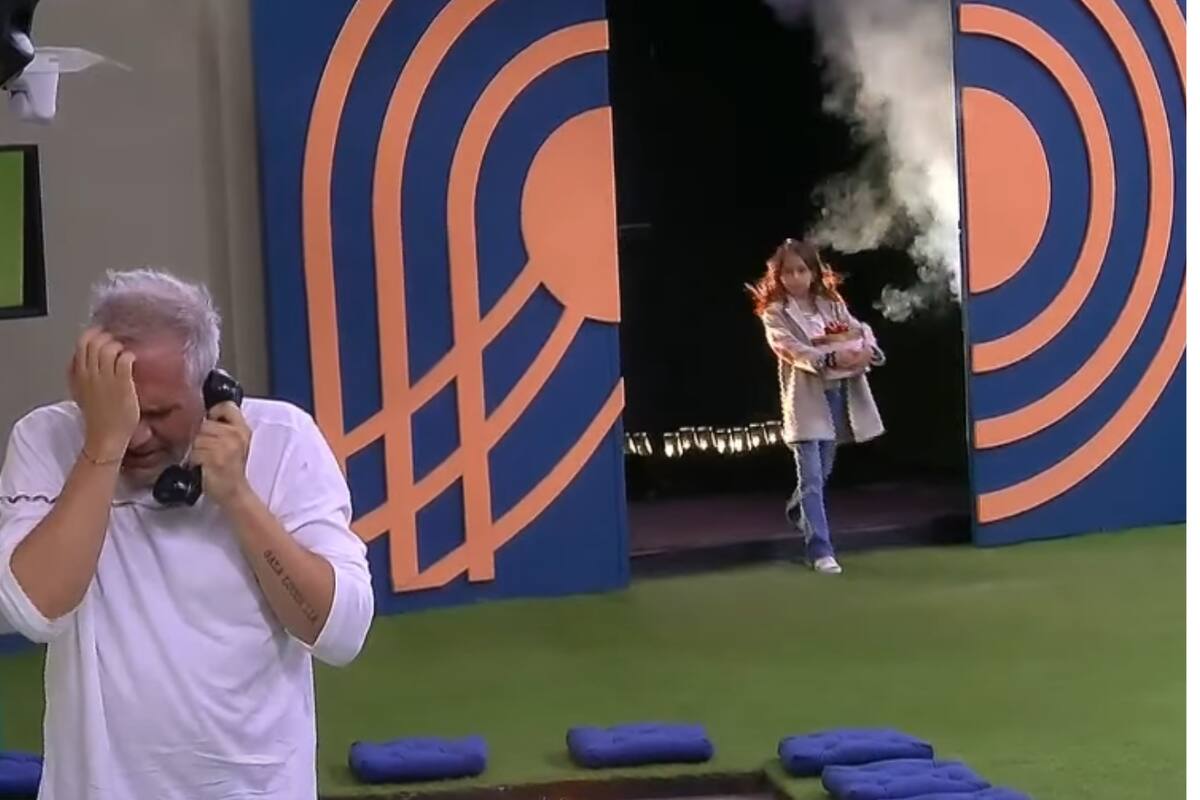 Arath de la Torre recibe la visita de su hija en La Casa de los Famosos