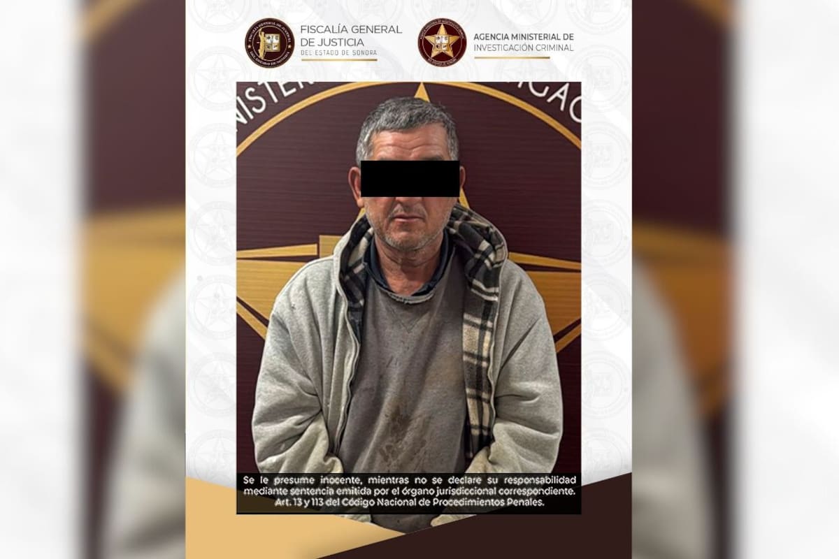 Prófugo de Sinaloa es capturado en Nogales; enfrenta cargos por homicidio agravado desde 2009