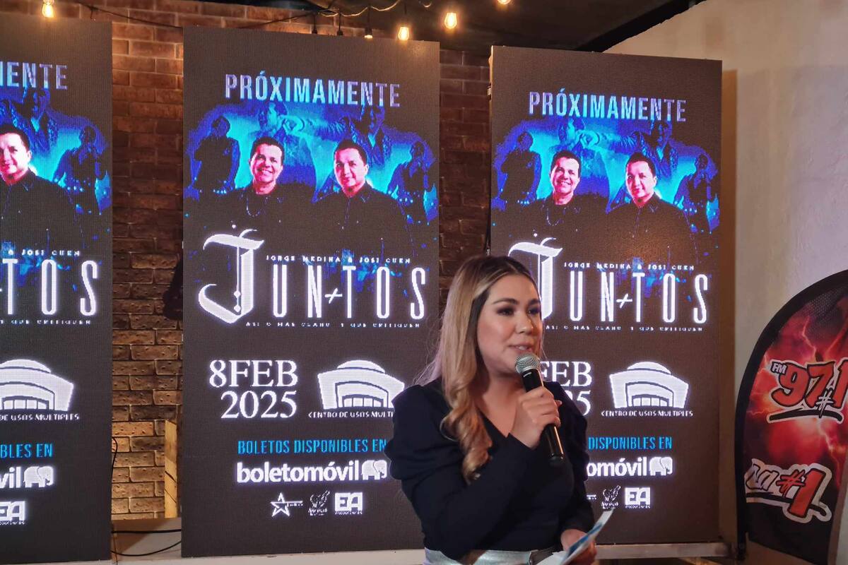 Ya están a la venta boletos para concierto de Jorge Medina y Josi Cuen