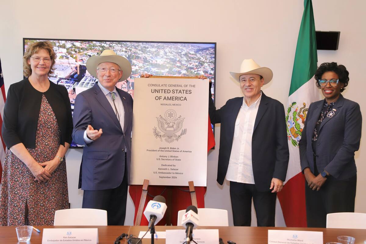 Fortalece Gobernador Durazo lazos binacionales entre México y EU con Plan Sonora