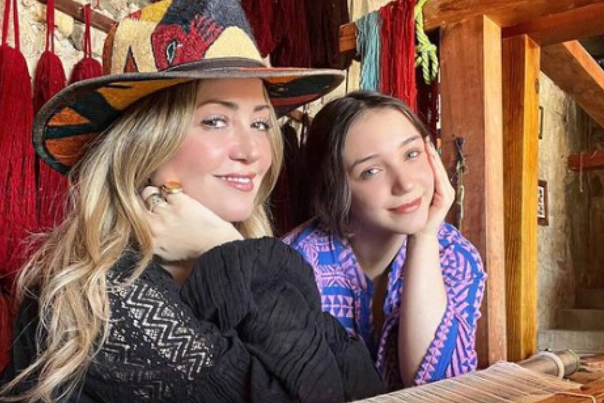 Andrea Legarreta defiende a su hija de las críticas por dejar la preparatoria