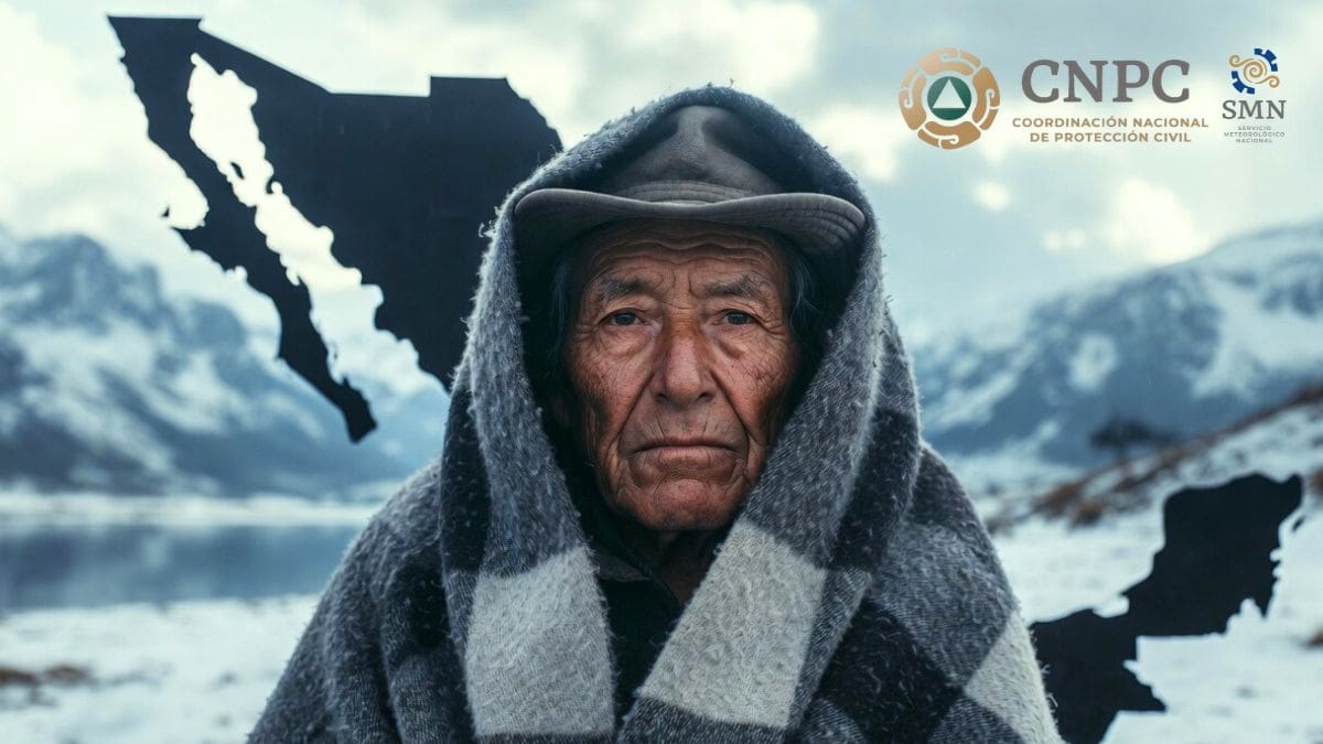 Protección Civil activa alerta por evento de “Norte” con la entrada del Frente Frío núm. 29 y una masa de aire polar; pronostican heladas, lluvias intensas y nieve este fin de semana