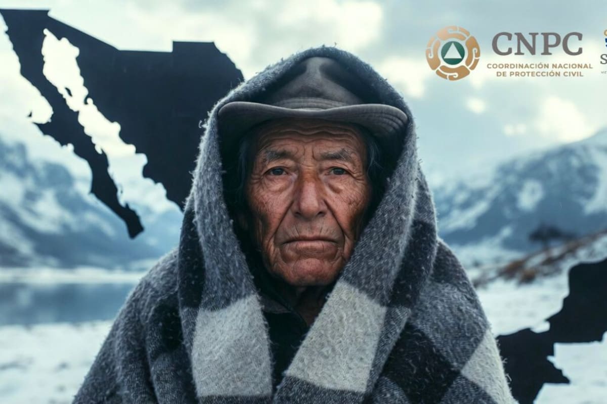 Mientras el Frente Frío 32 se desplazará por México fuertes lluvias azotarán varios estados del País