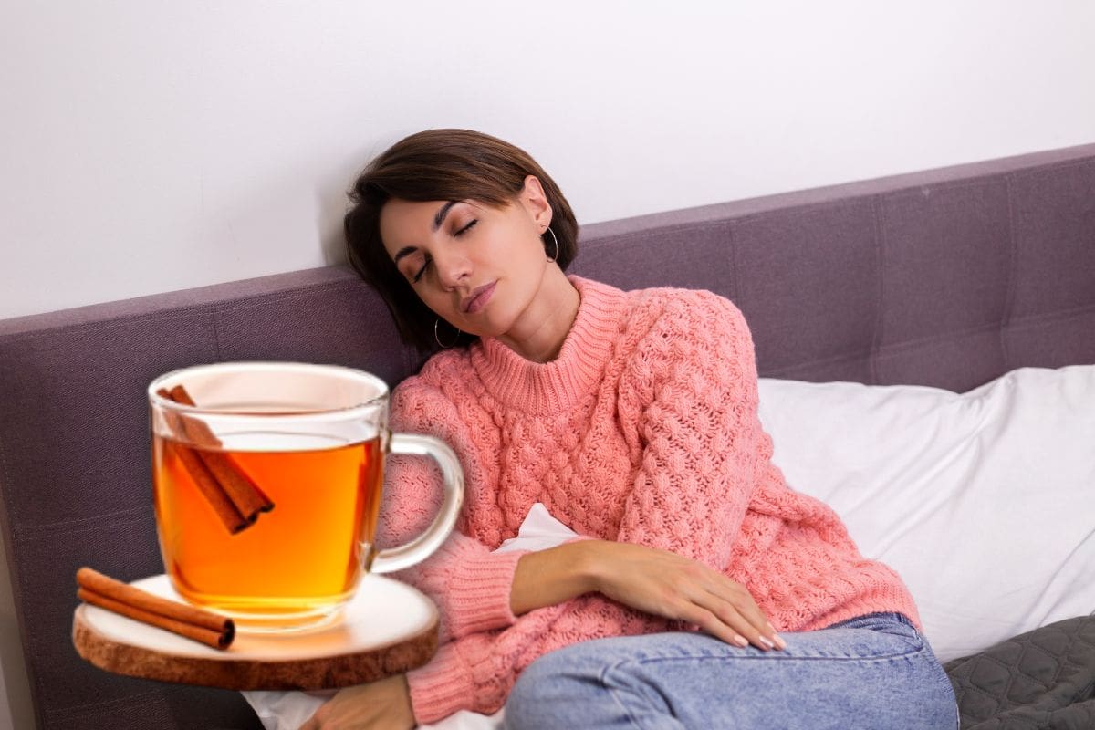 Cómo aliviar cólicos menstruales con infusión de canela