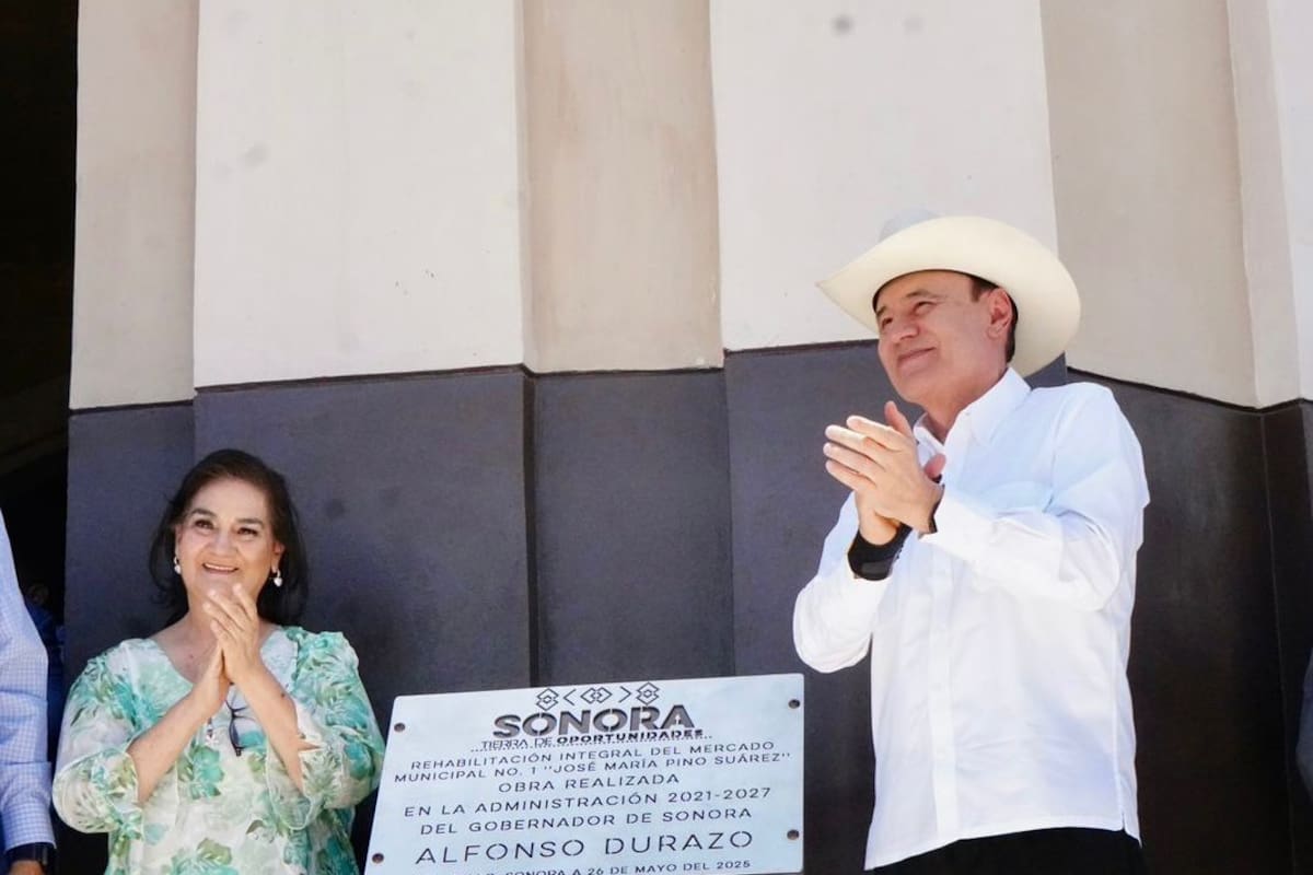 Logra gobernador Durazo rescate histórico del Mercado Municipal de Hermosillo