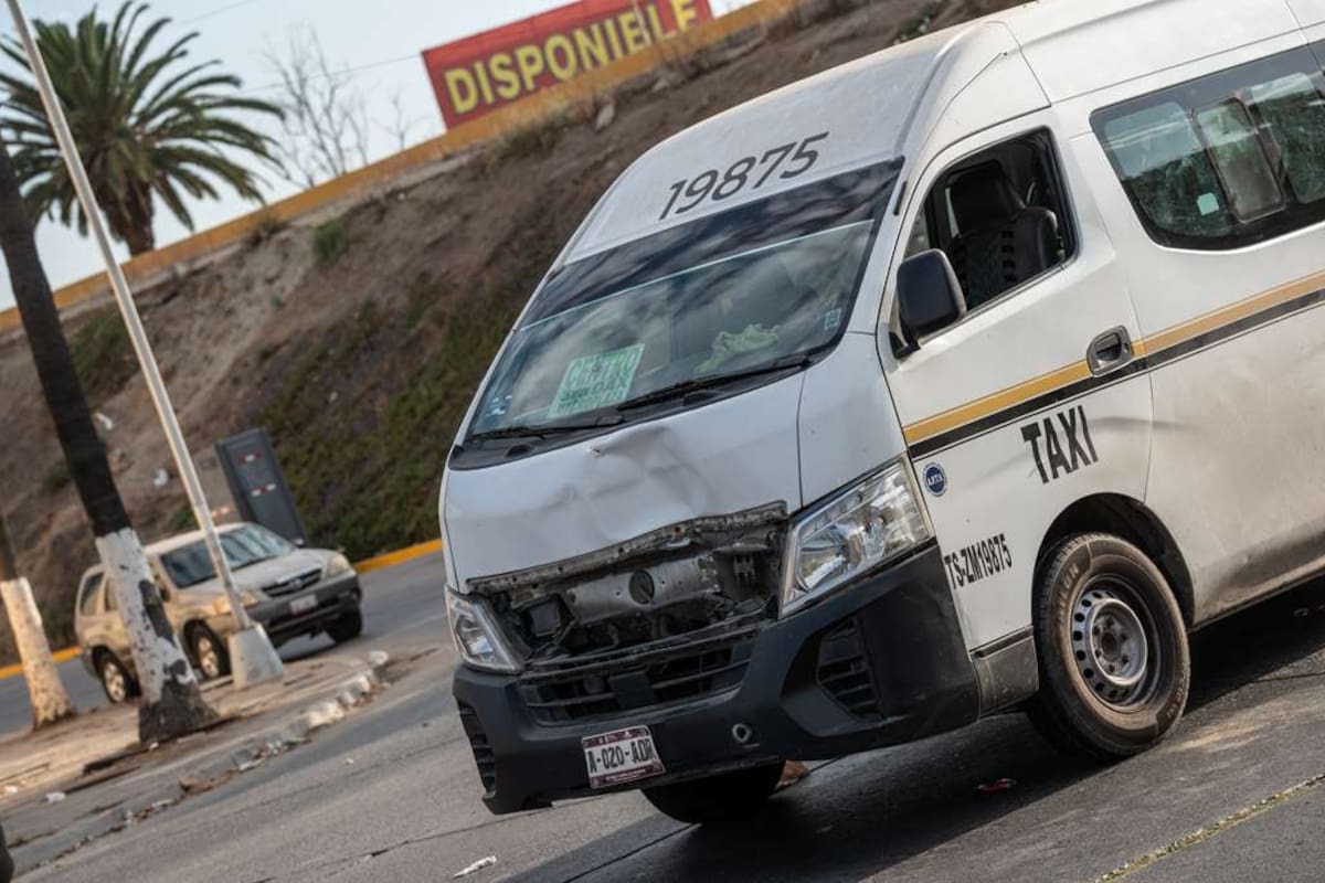 Hombre muere tras ser atropellado por taxi en Zona Centro de Tijuana
