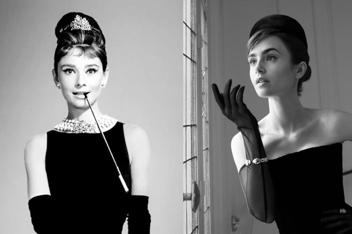 Lily Collins será Audrey Hepburn: La película que revelará el caos y las traiciones tras “Breakfast at Tiffany’s”