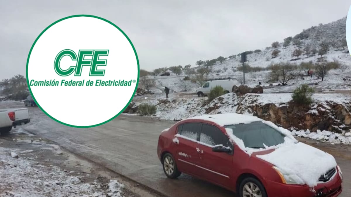CFE informa que el sistema eléctrico se mantiene estable pese a la tormenta invernal Fern, solo hubo interrupciones breves en Chihuahua y Durango, autoridades vigilan posible impacto en el suministro de gas natural desde Texas