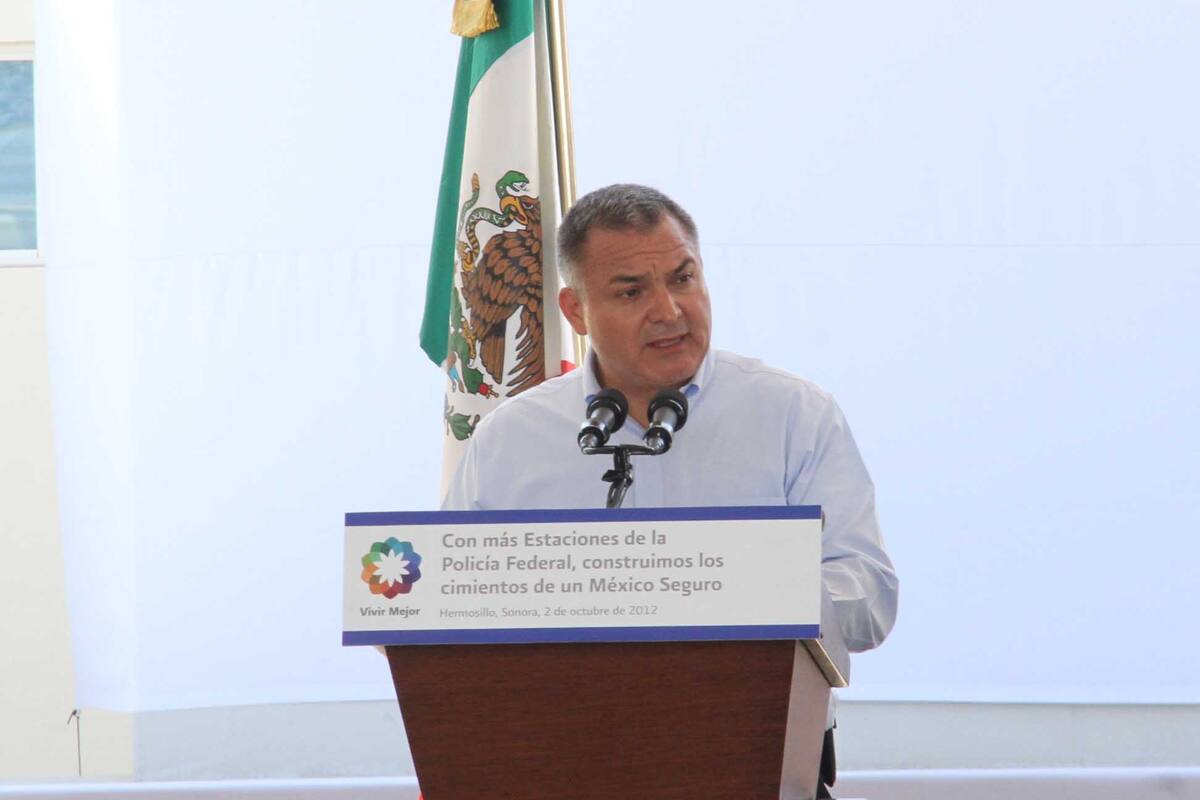 EU acusa a Genaro García Luna de intentar contrabandear cocaína y hacer falsas declaraciones