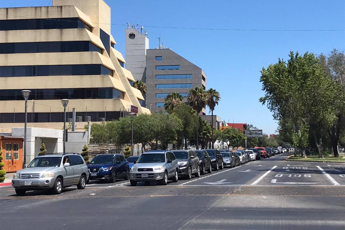Mantiene Zona Río afluencia de tráfico para cruzar a San Diego