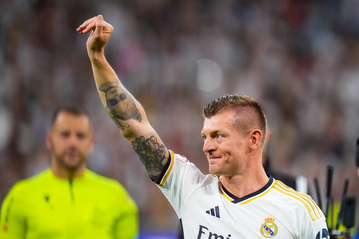 Toni Kroos jugó 10 años para el Real Madrid. (AP Foto/Manu Fernandez)