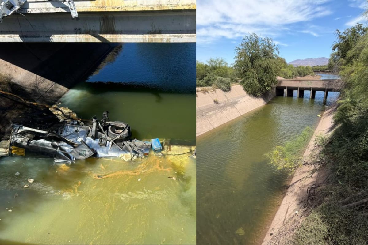 Continúan monitoreando derrame de sulfato de aluminio en Cajeme