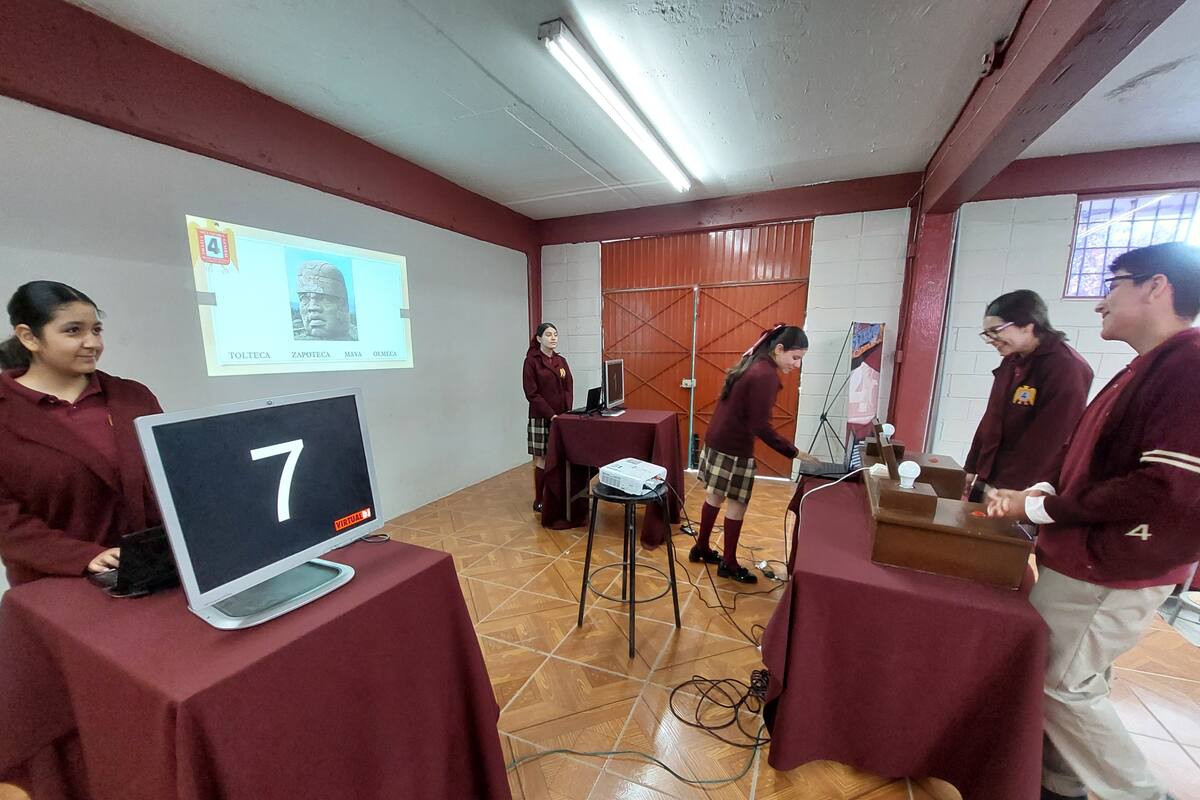 Inventan juego de aprendizaje en Secundaria núm. 4