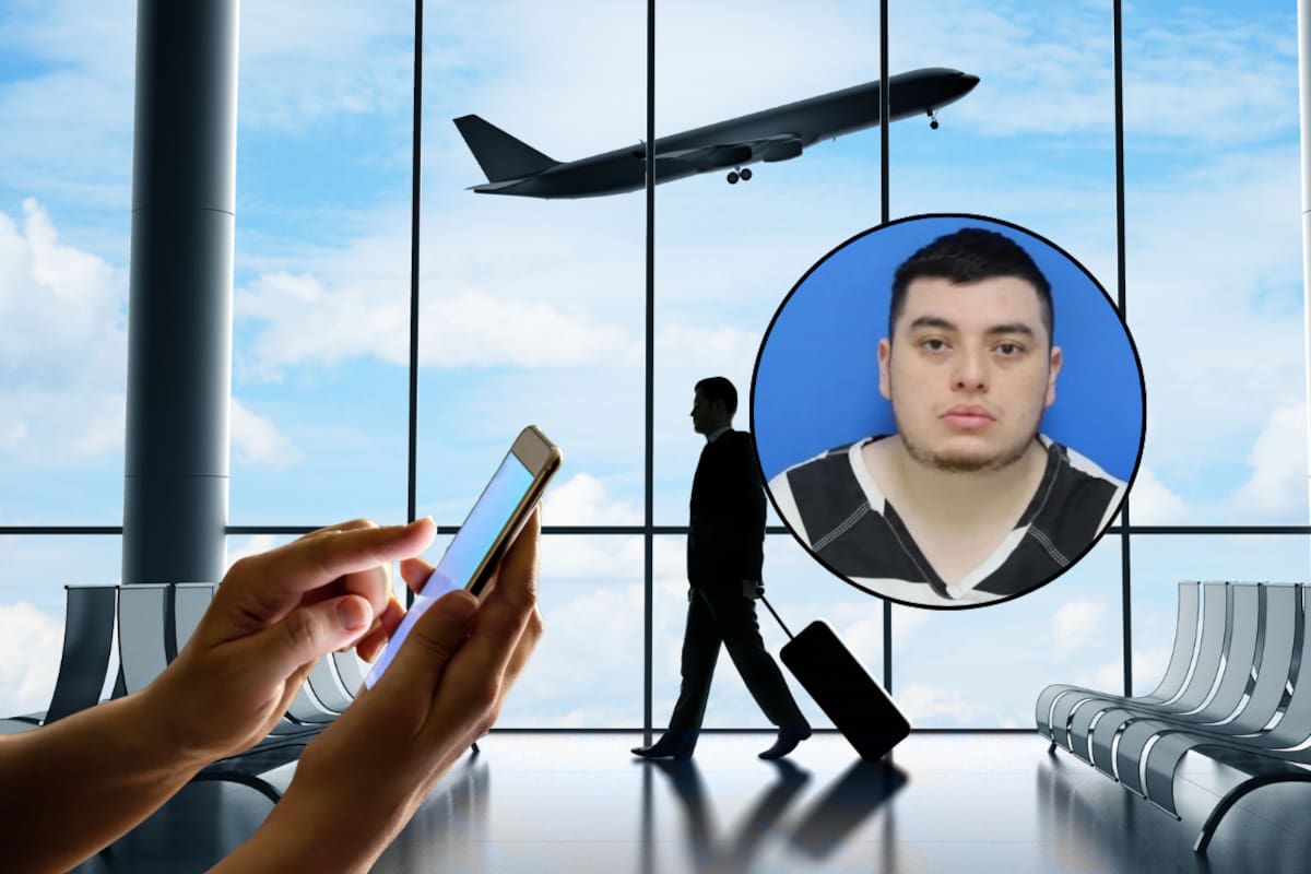 Le revisan el celular en aeropuerto y descubren miles de archivos de pornografía infantil