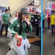 Aficionada mexicana lanza cerveza a ecuatorianos en el Estadio CDMX; video viral desata críticas en redes