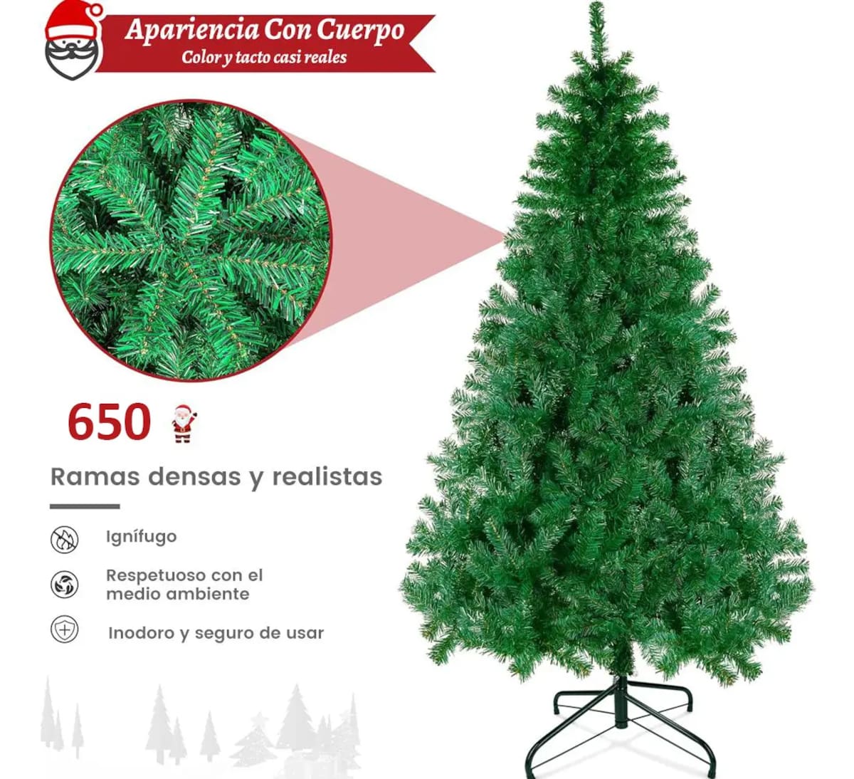 Árbol de Navidad artificial| Mercado Libre