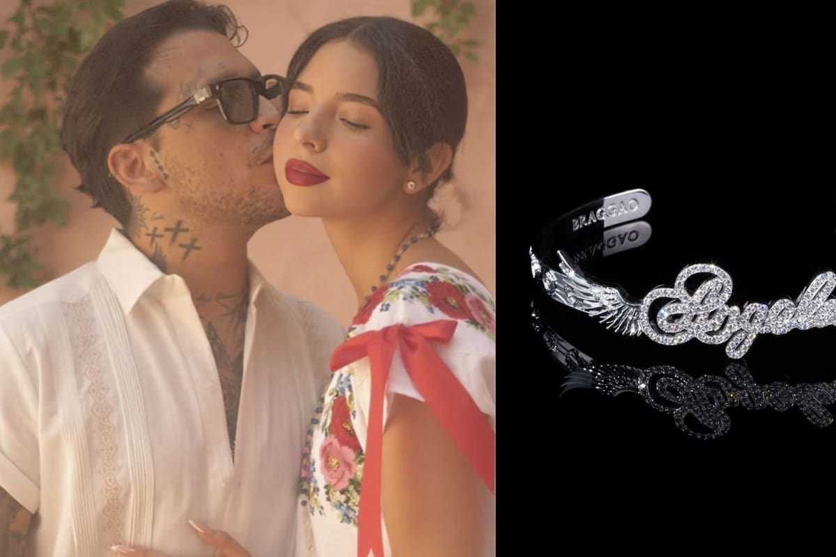 El exclusivo brazalete de diamantes que Christian Nodal habría regalado a Ángela Aguilar