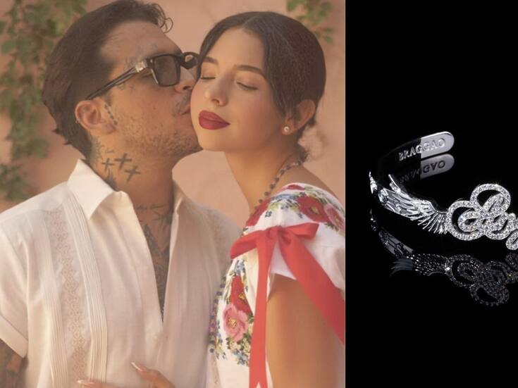 El exclusivo brazalete de diamantes que Christian Nodal habría regalado a Ángela Aguilar