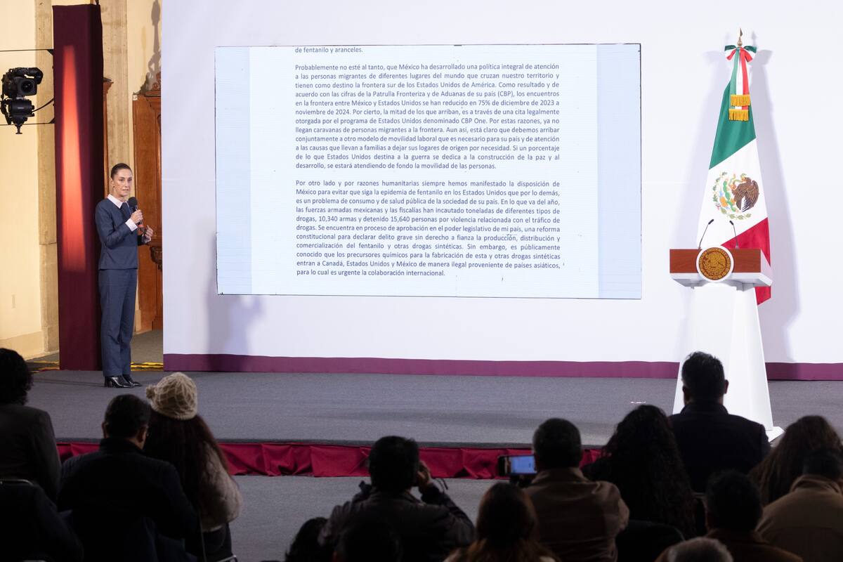 Claudia Sheinbaum. | Crédito: Presidencia