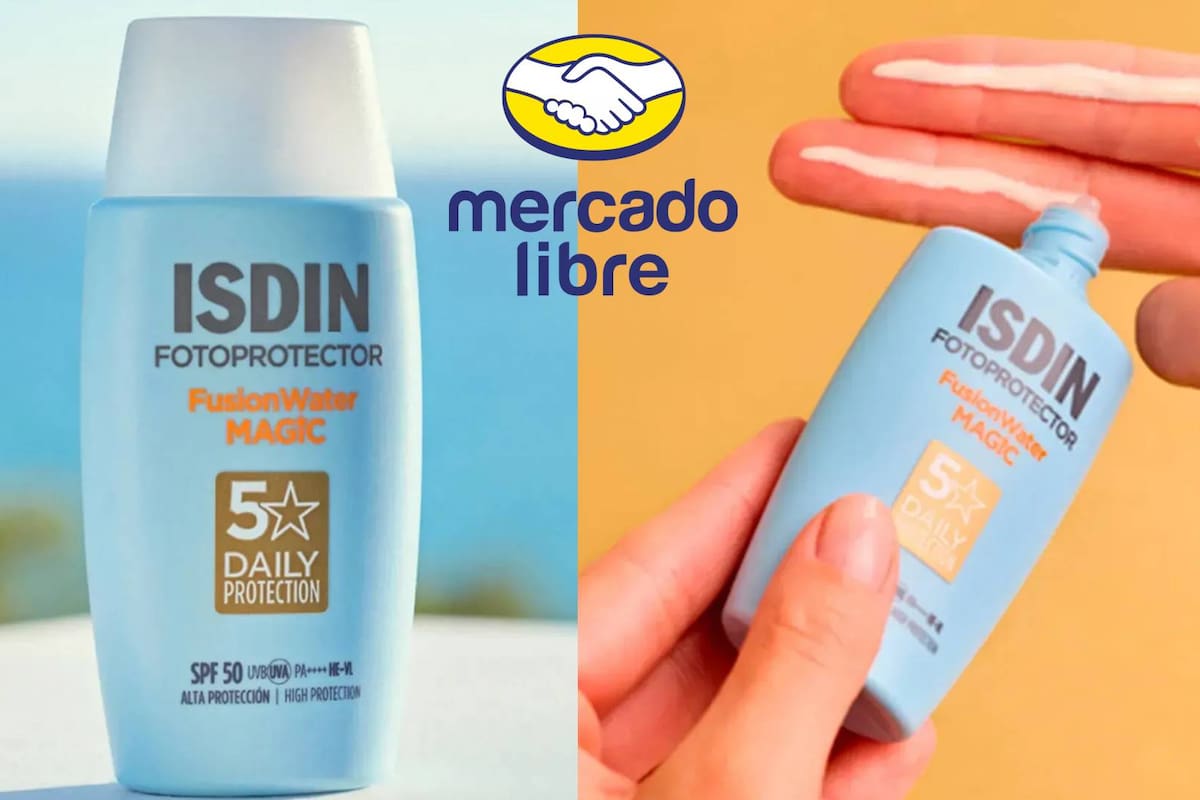 El protector solar ISDIN que Mercado Libre remata con 55% de descuento y ofrece protección solar diaria con una fórmula ligera y de rápida absorción
