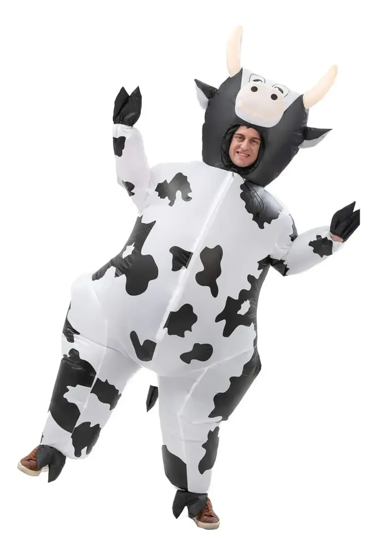 Disfraz inflable de vaca lechera para adulto | Mercado Libre