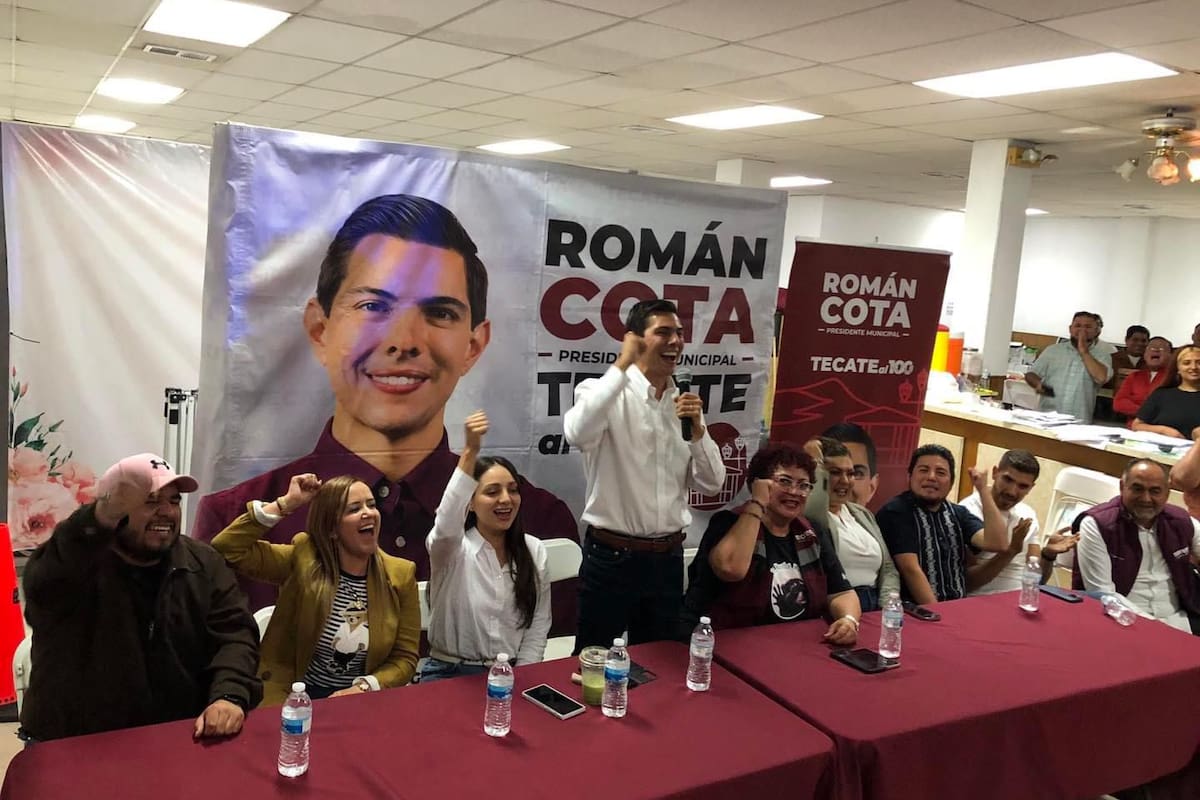 Es Román Cota Muñoz el ganador virtual a la alcaldía de Tecate