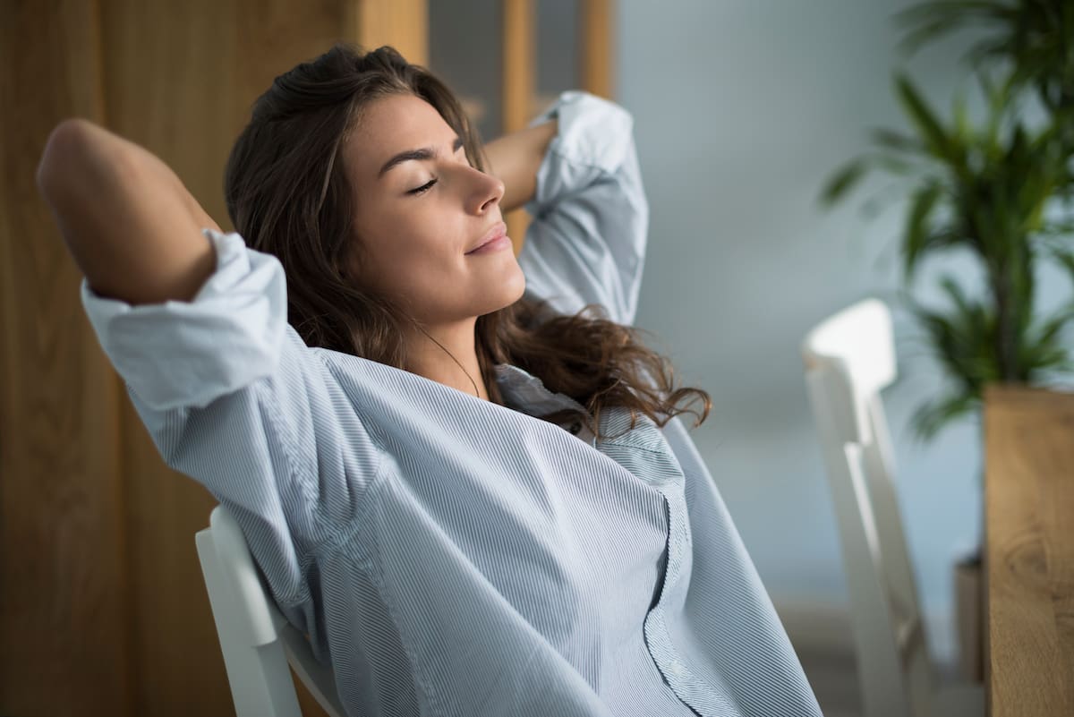 A los 40 minutos los niveles de cortisol (la hormona del estrés) comienzan a disminuir.