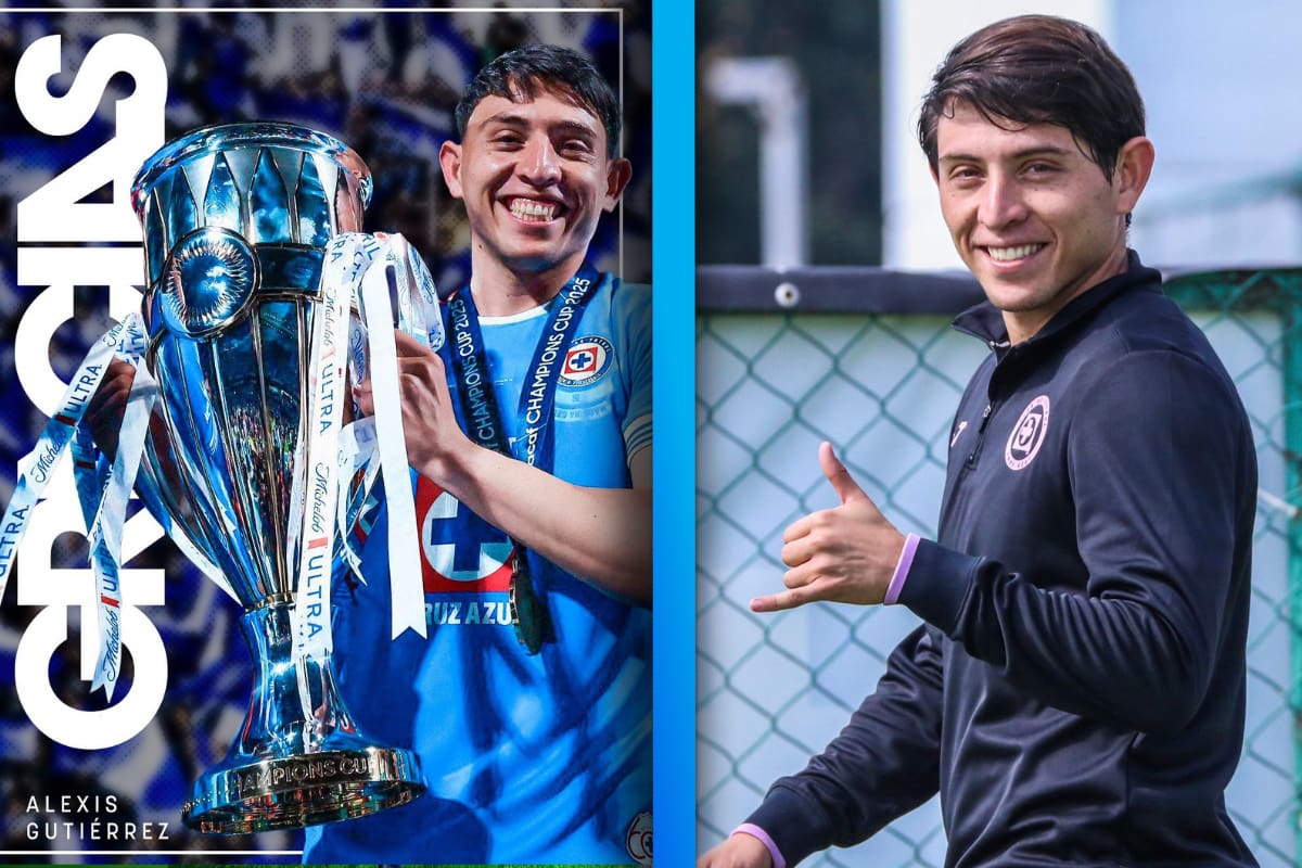Cruz Azul y el “irónico” mensaje con el que despidieron a Alexis Gutiérrez