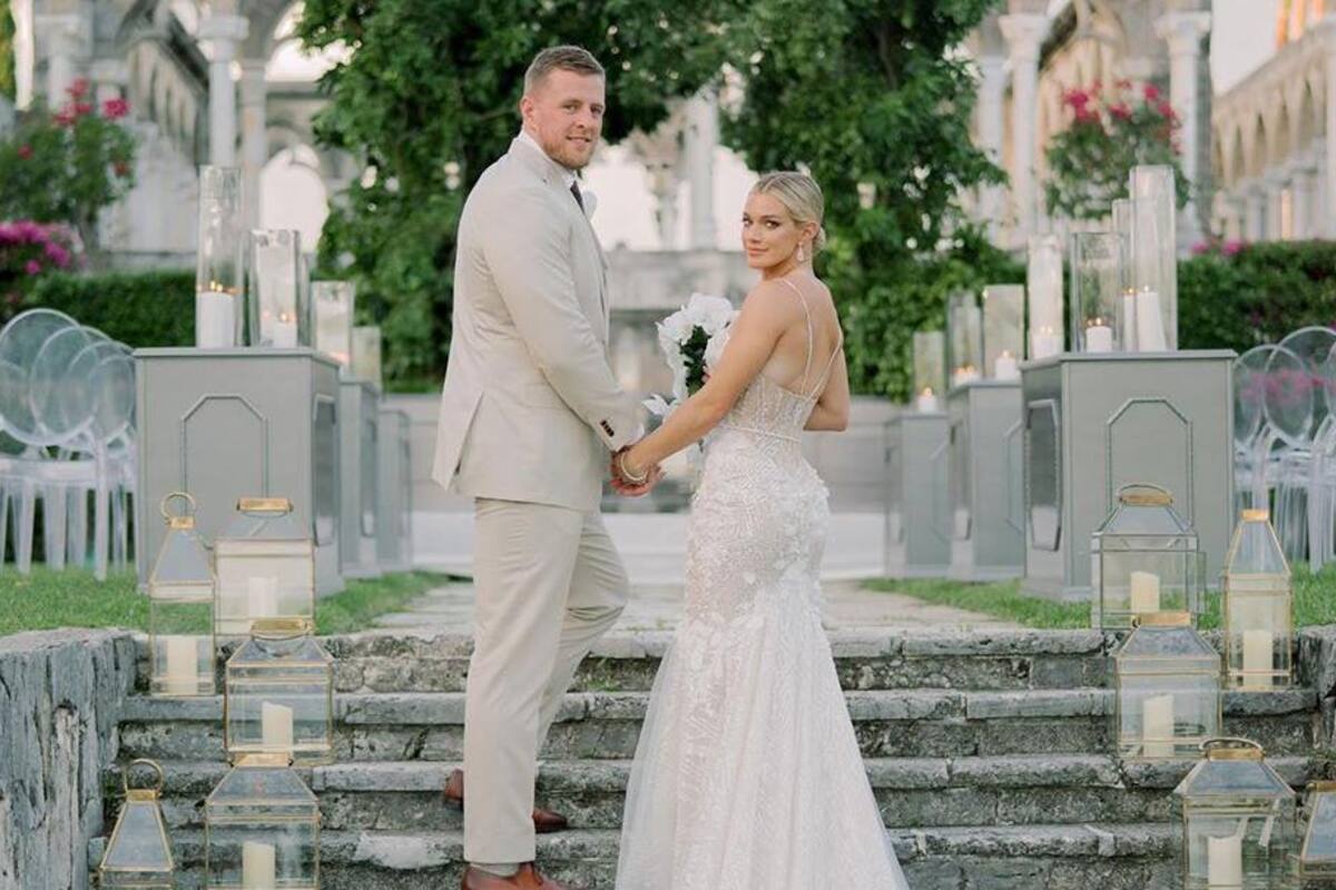 JJ Watt Y kaelia Ohai contrajeron matrimonio