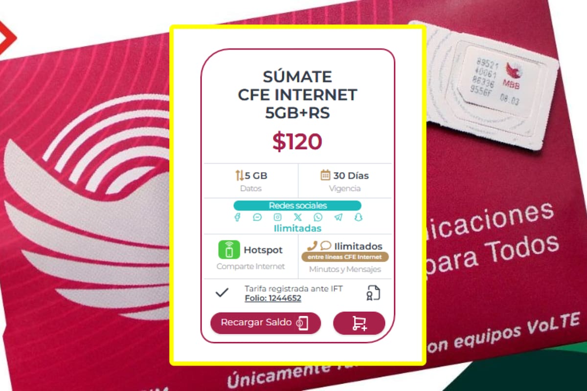 CFE Internet por 120 pesos: Esto tiene el paquete y así lo puedes contratar paso a paso
