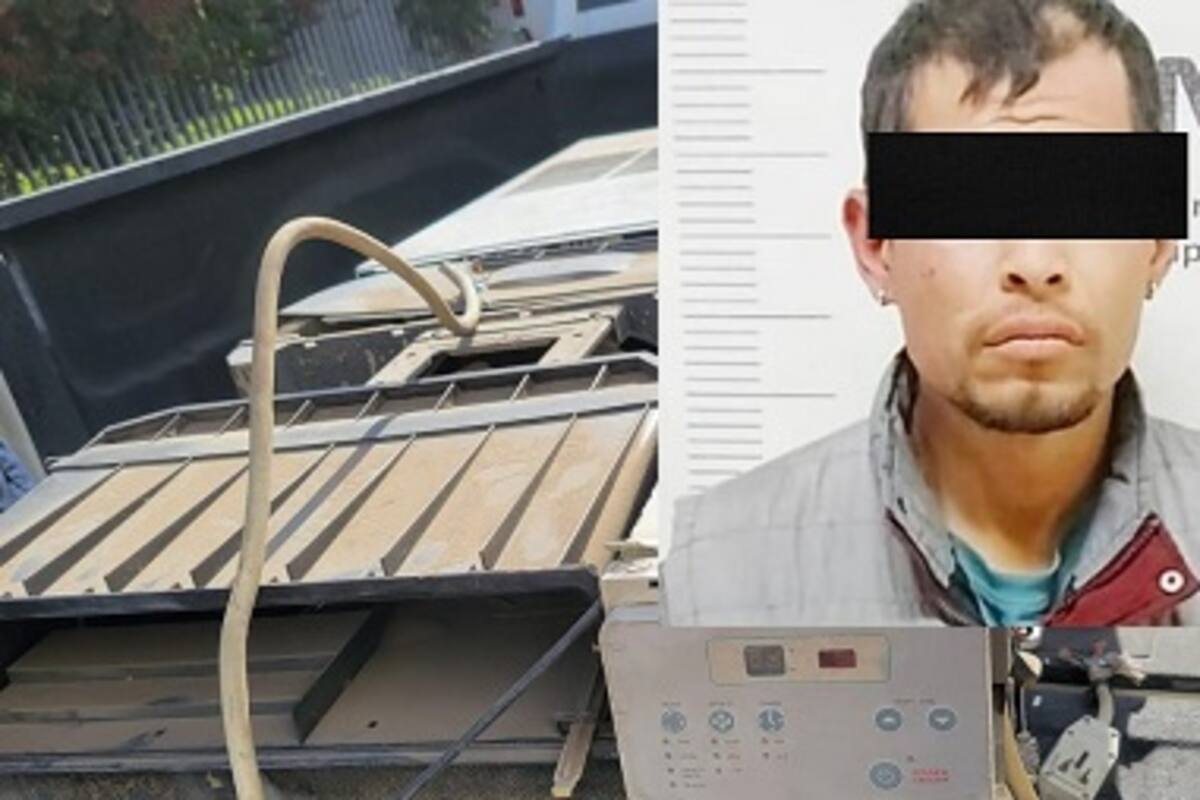 Capturan a hombre por robo, portación de machete y orden de aprehensión