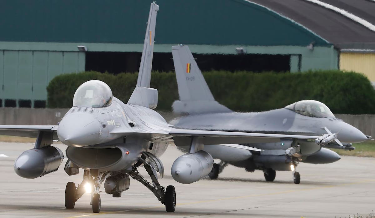 Llegada de aviones F-16 a Ucrania es vista como provocación por Rusia / Foto: EFE