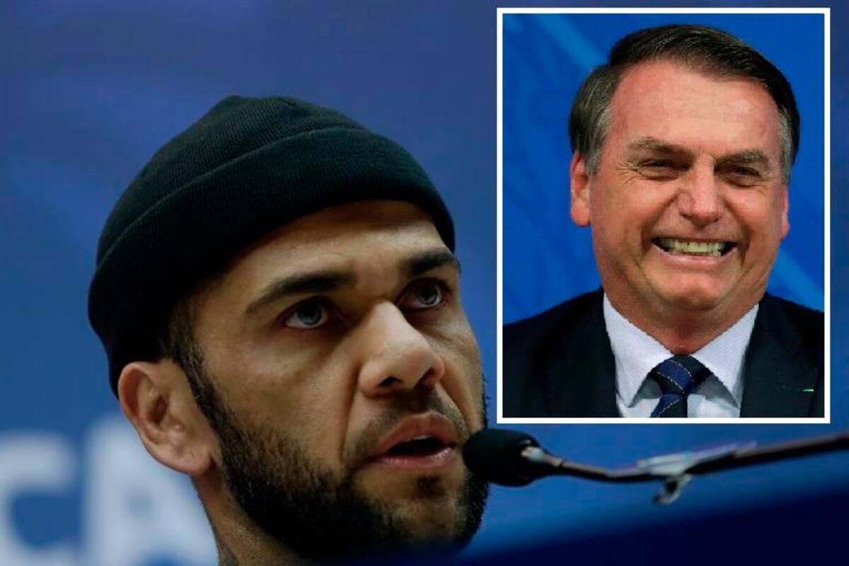 Hace un Thalía: Dani Alves arremete contra Bolsonaro por Covid-19