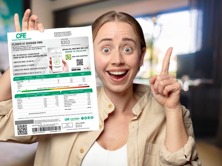 Tu recibo de luz puede subir sin que aumente la tarifa; CFE explica las causas y cómo ahorrar en casa