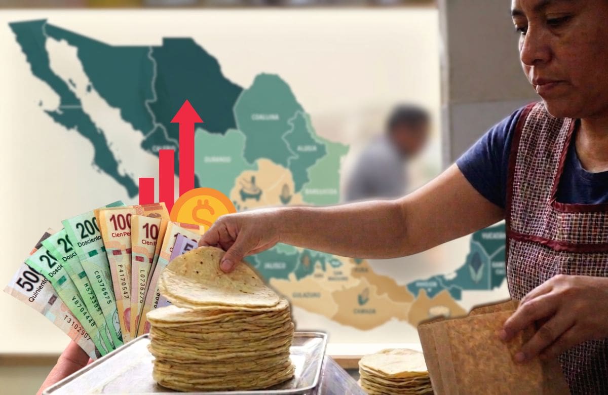 ¿Pagas de más por la tortilla? Así varía el precio en México y estas son las ciudades donde cuesta mucho más o mucho menos. | Foto: Especial GH
