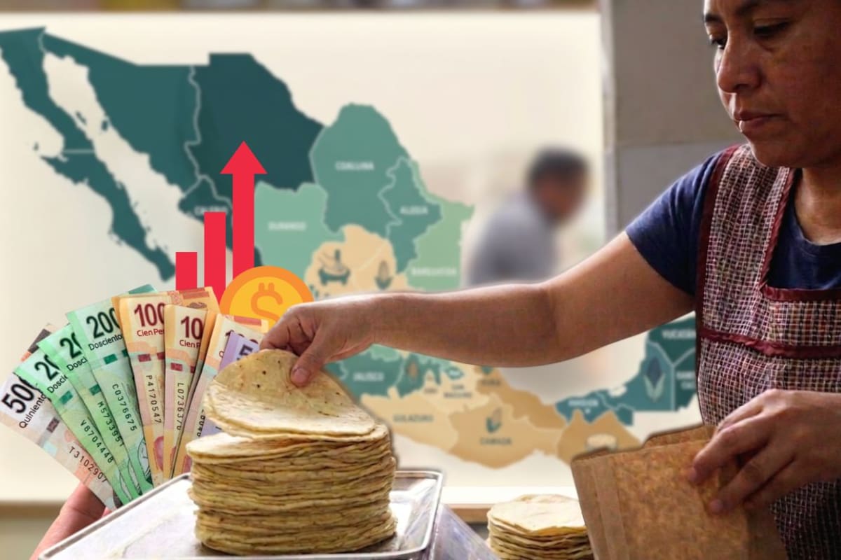 De 15 a 33 pesos el kilo: así cambia el precio de la tortilla en México, con el norte entre las zonas más caras del país