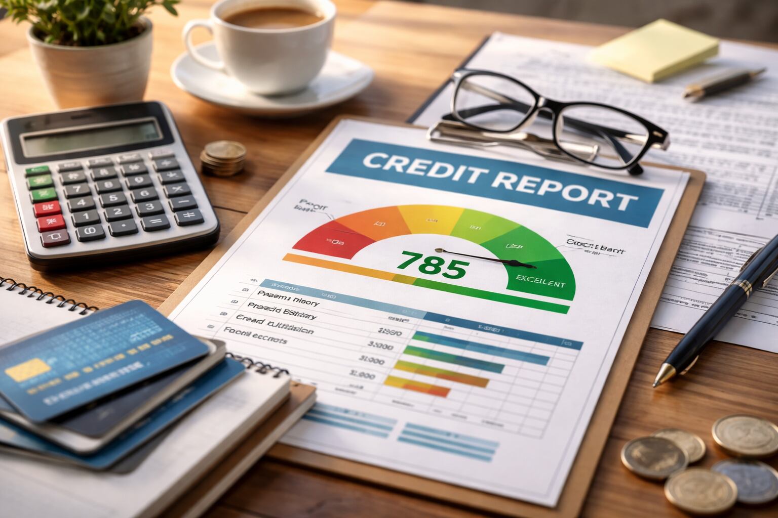 El historial crediticio cambia de mes a mes, por lo que si el comportamiento de pago mejora, el Buró de Crédito lo reflejará. | Foto: Imagen Generada con IA