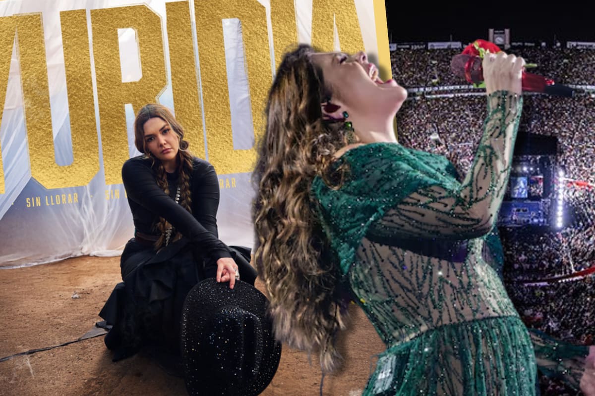 Yuridia estrena video oficial de ‘Sin llorar’ en vivo desde su concierto histórico en la Plaza de Toros