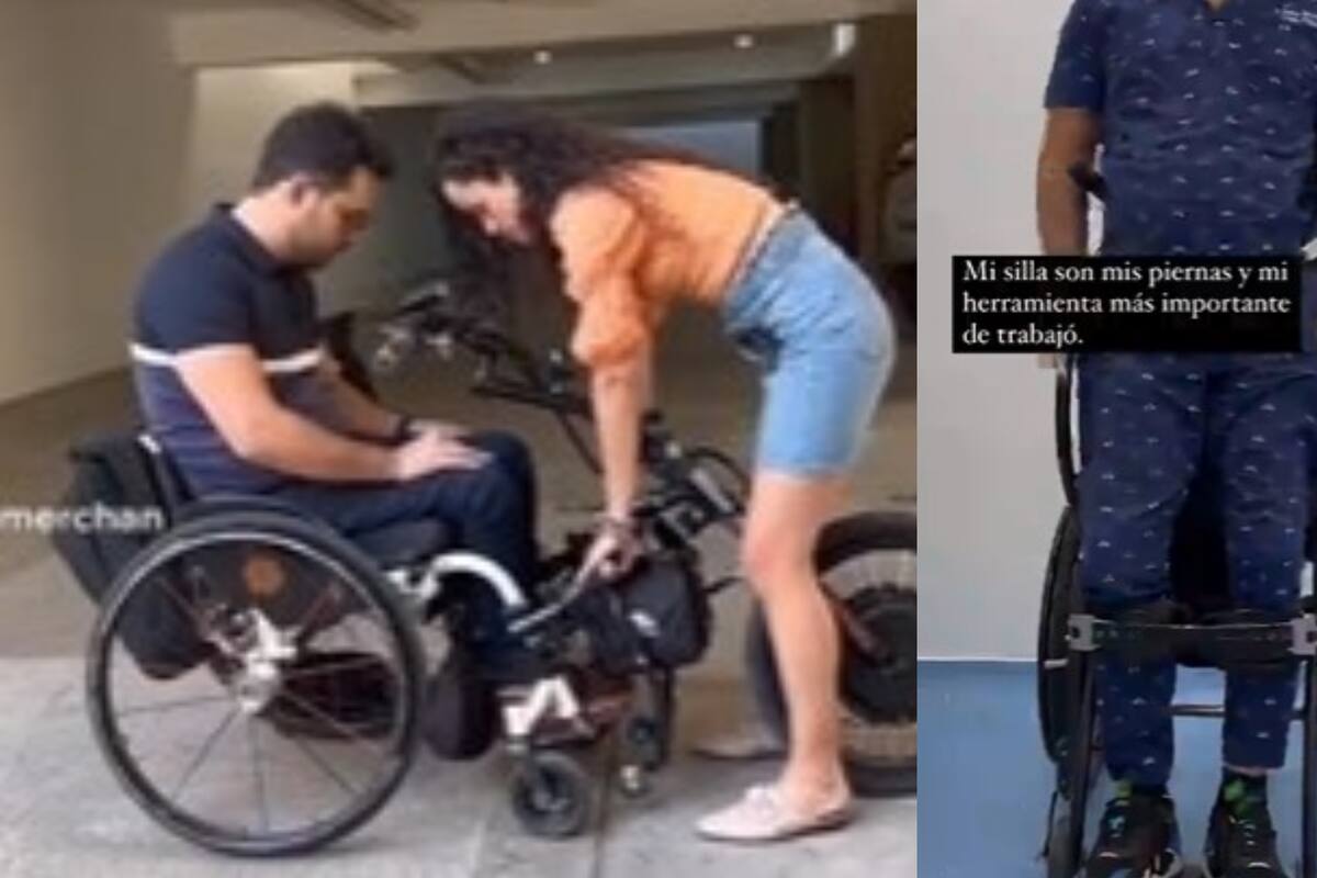 Inspira cirujano Rodrigo Merchán tras superar discriminación por usar silla de ruedas a raíz de un accidente