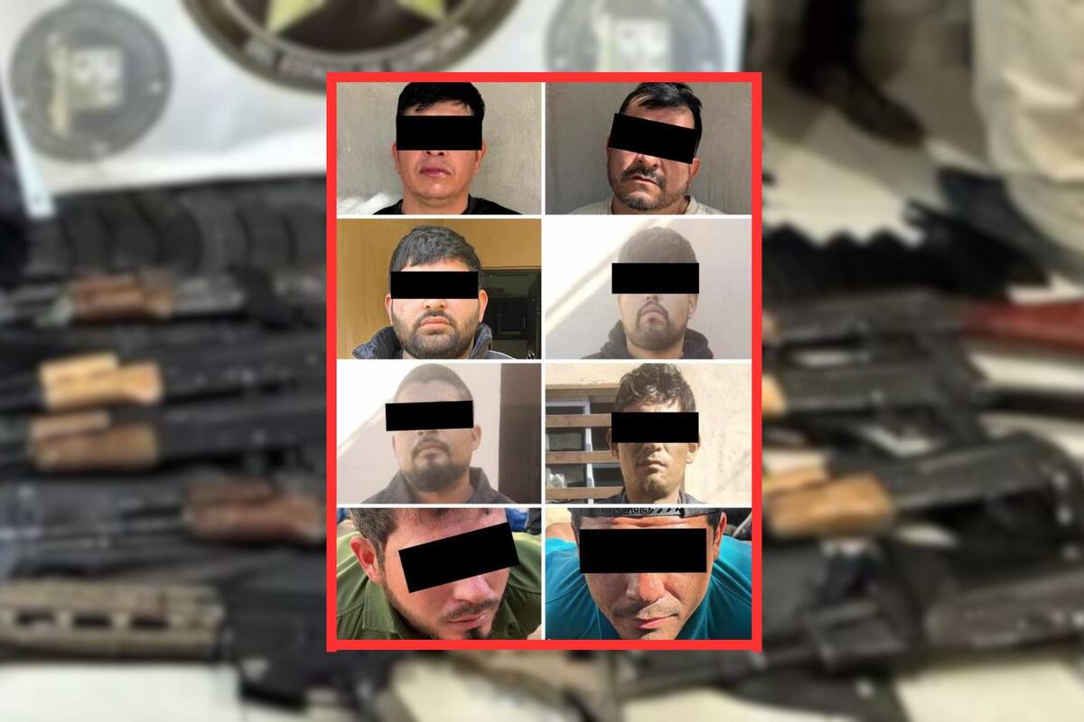 Detienen a 11 personas con armas en Caborca