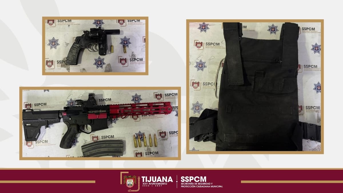 La víctima fue localizada en un domicilio abandonado y presentaba huellas de violencia; se aseguraron dos armas de fuego. Foto: Cortesía