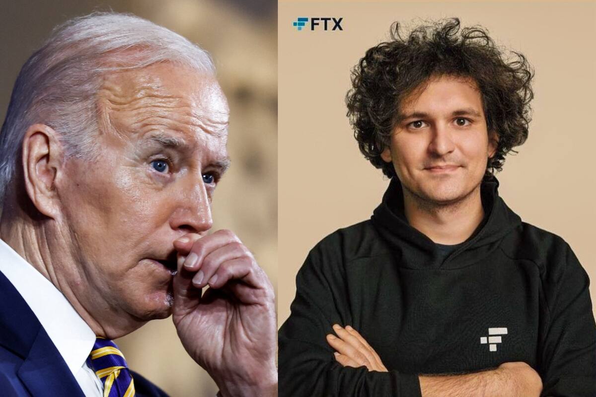 Sam Bankman-Fried donó dinero a la campaña de Joe Biden, hoy es investigado en EU por fraude